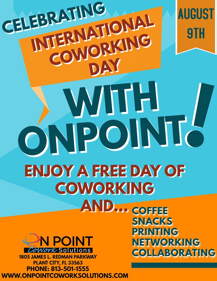 International CoWorking Day Let's Talk 8135011555
